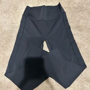 ⭐️Tummy Control Waistband⭐️Sleek Black Women's Leggings